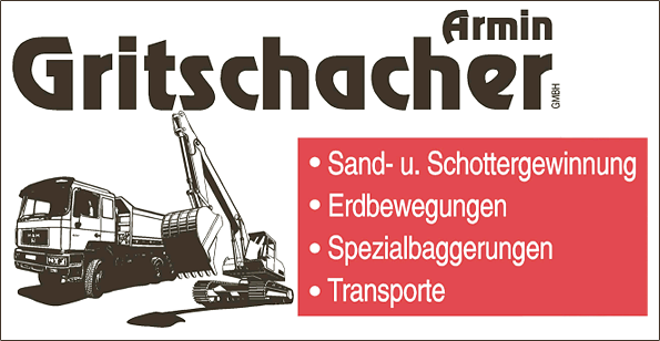 Armin Gritschacher GmbH - Sand- u. Schottergewinnung | Erdbewegung | Baggerungen | Transporte